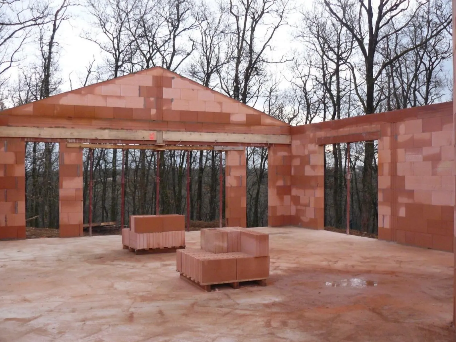 Construction d'une maison à Pechbonnieu, Pechbonnieu